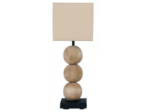 ANKARA - Wooden table lamp _ Flam & Luce